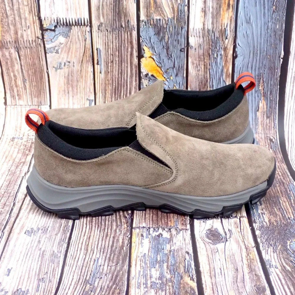 Columbia Men's Globe Adventurer Slip-On Suede Hiking Trail Walking Shoe Size 10